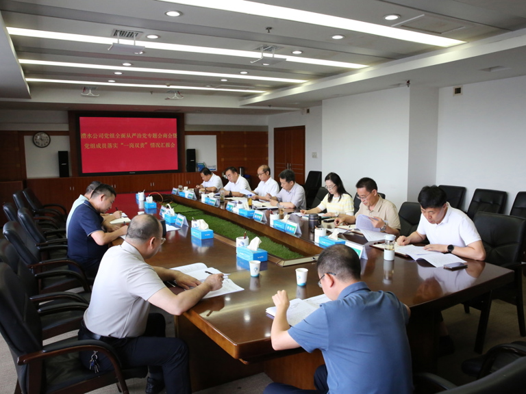 优德88官方网站公司党组召开2026年第一次全面从严治党专题会商会暨党组成员落实“一岗双责”情况汇报会